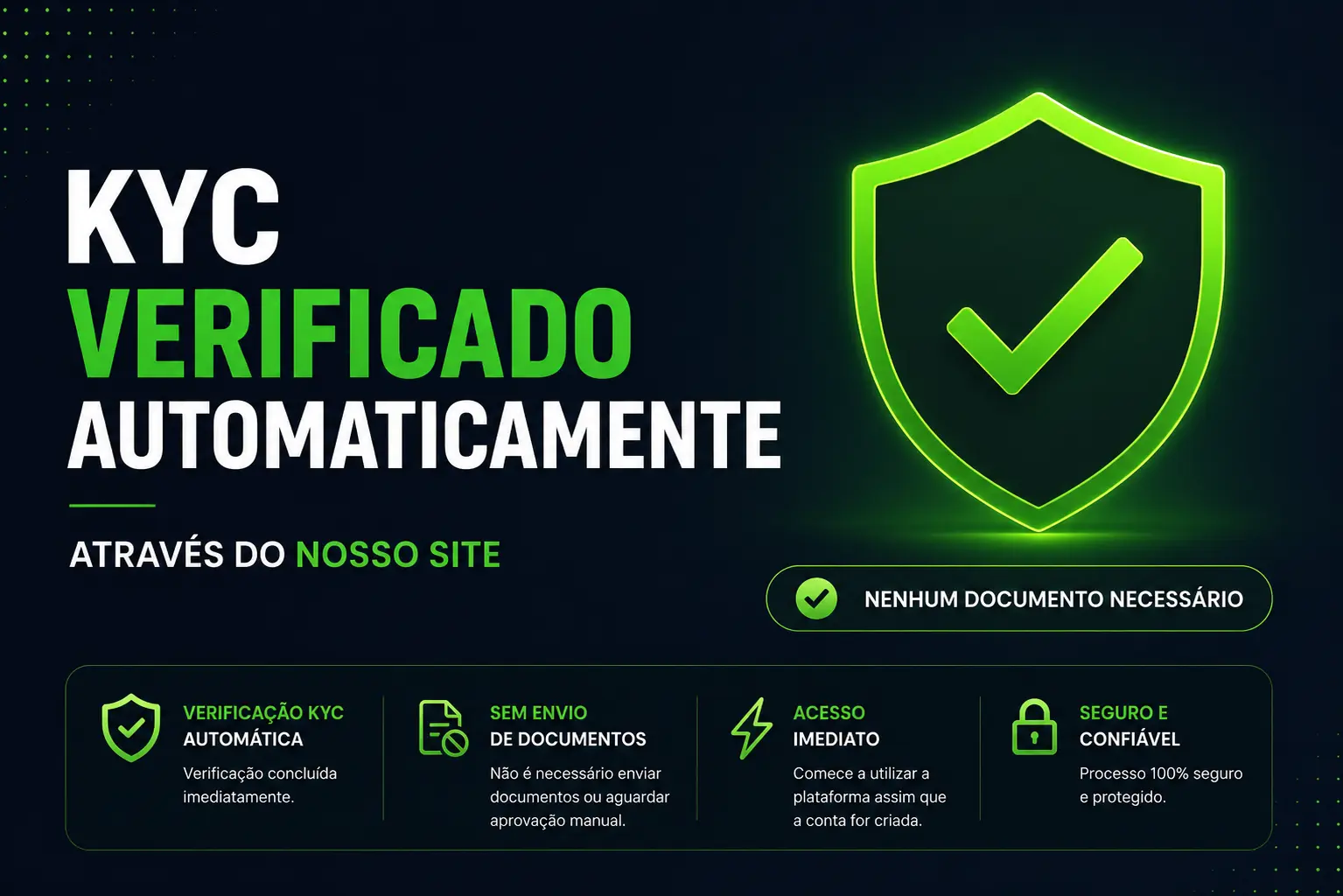 KYC automático BFB247-96EX — sem documentos, verificação imediata para Orbit Exchange