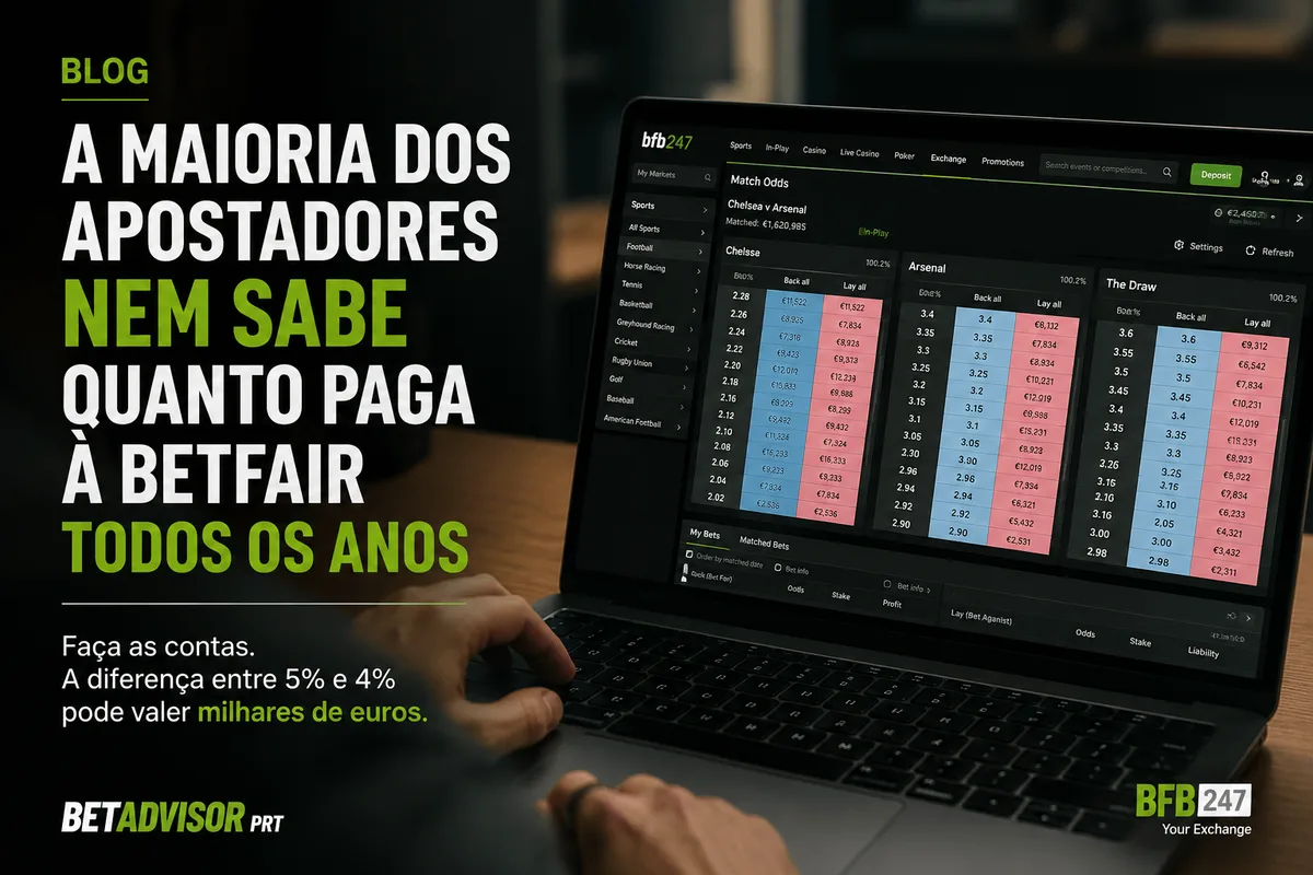 Comissões da Betfair vs Orbit Exchange — quanto pagas por ano em trading desportivo na BetAdvisor-PRT