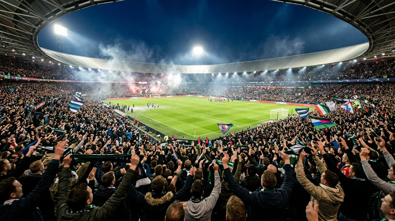 Estádio de futebol iluminado - regista-te na Orbit Exchange com a BetAdvisor-PRT